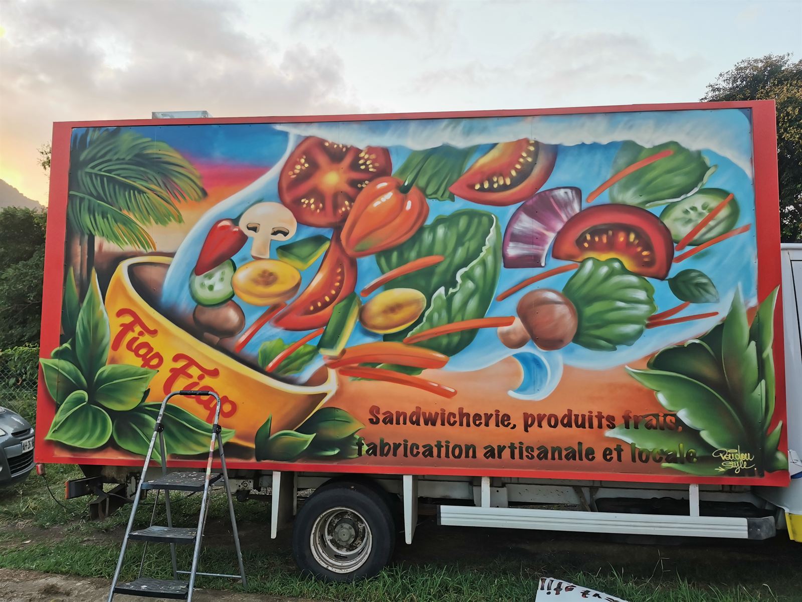 Fresque entreprise — décor sur mesure