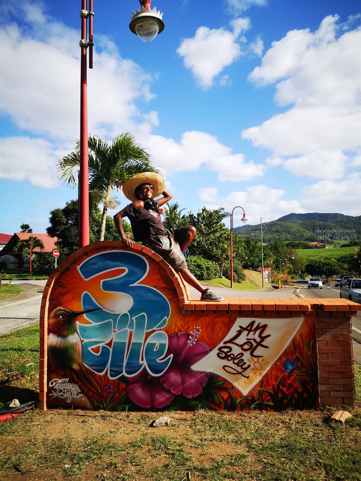 3 Zilé Martinique — fresque cadeau pour la ville des Trois-Îlets