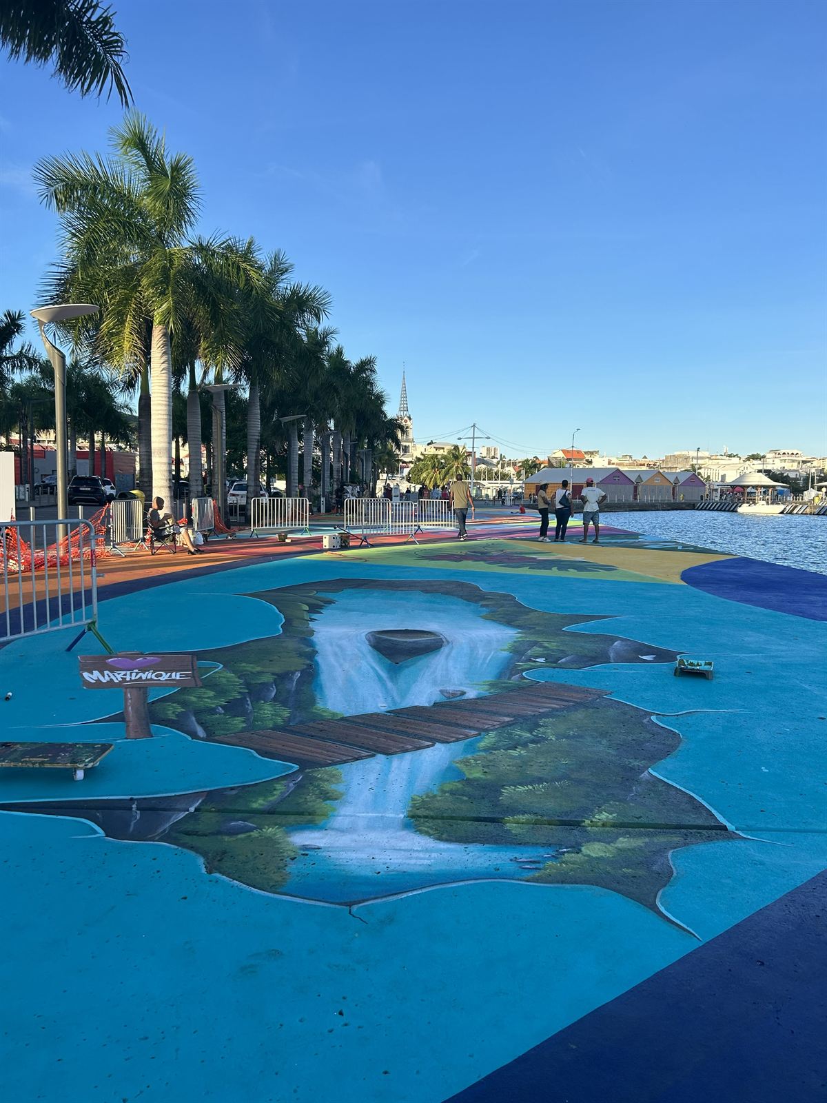 Trompe-l'œil Malecón Cuba 2023